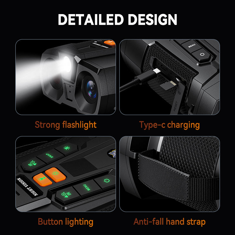 NiteHawk Night Vision Goggles: See Up To 2600 Feet In Total Darkness