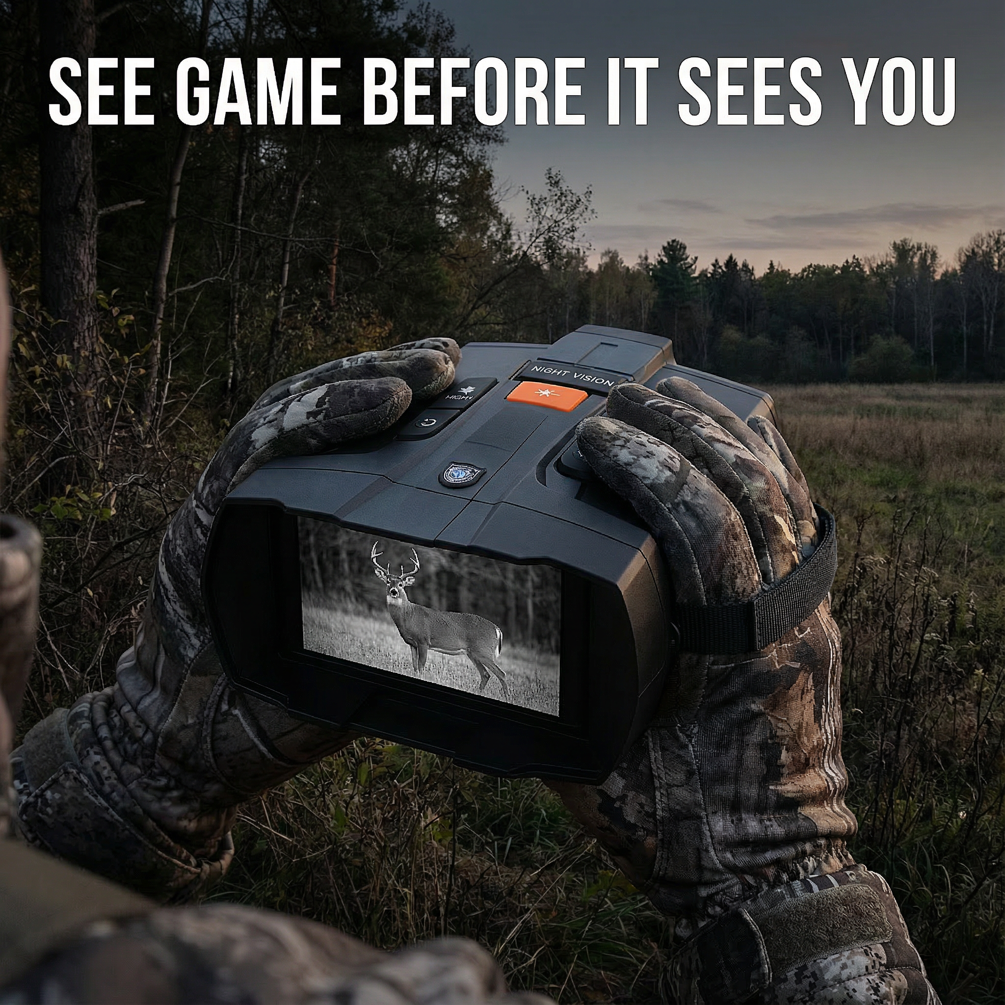 NiteHawk Night Vision Goggles: See Up To 2600 Feet In Total Darkness