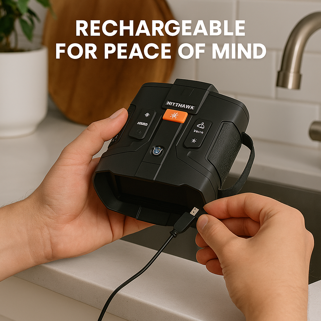 NiteHawk Night Vision Goggles: See Up To 2600 Feet In Total Darkness