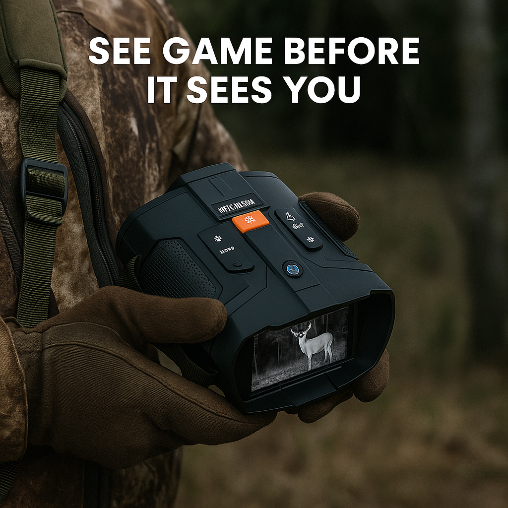 NiteHawk Night Vision Goggles: See Up To 2600 Feet In Total Darkness